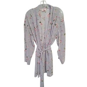Victoria's Secret Floral Robe Kimono Lightweight Duster One Size OS‎ NWT